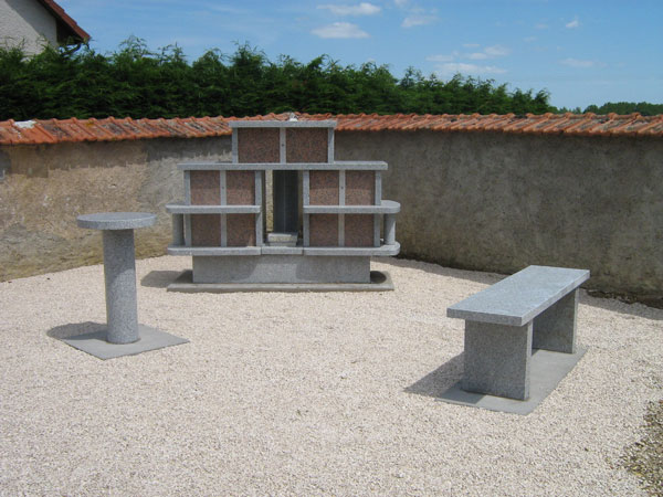 espace cinéraire columbarium